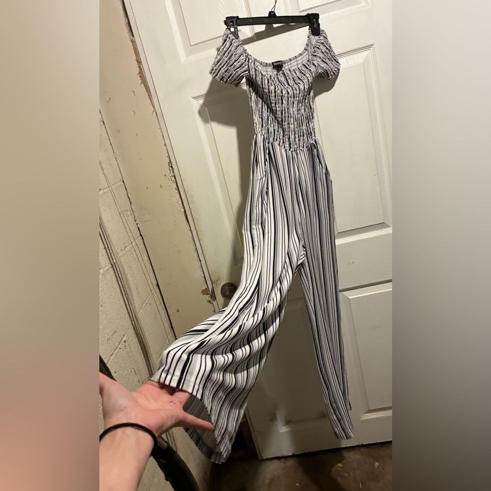 Justify Comfortable Stripe Jumpsuit in Great Condition. Size Small. $8